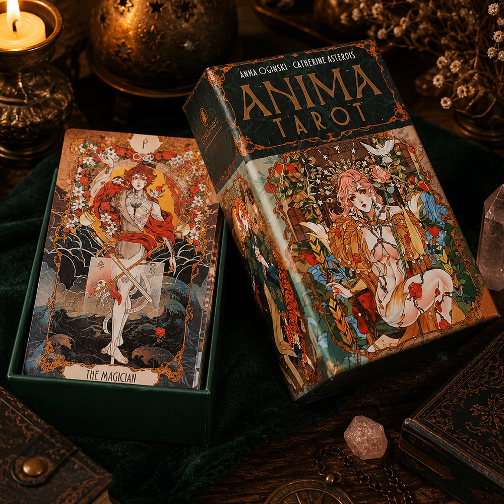 Tarot Deck With Guidebook - Kartu Tarot Art Nouveau 78 Pcs