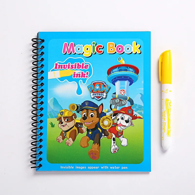 Reusable Water Magic Coloring Book - Buku Mewarnai dengan Cat Air Ajaib