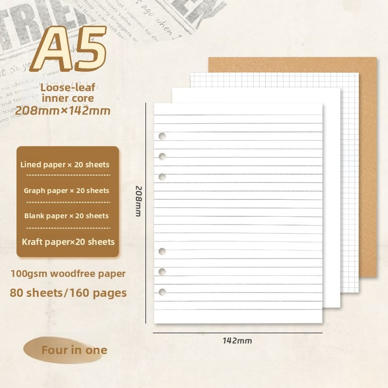 Isi Ulang Buku Catatan A5 deng - A5 Spiral Dotted Grid Notebook ulasan dan harga