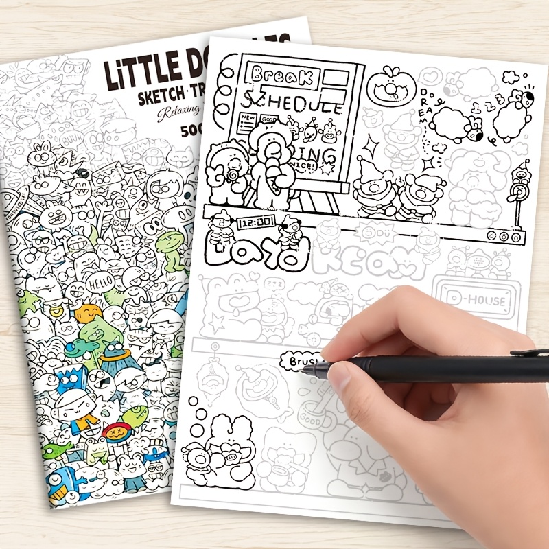 Buku Mewarnai dengan Gambar-ga - Adult Coloring Book Stress Relief ulasan dan harga