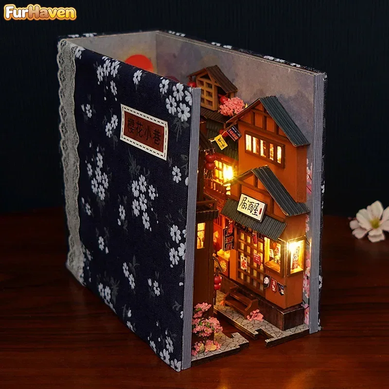 Paket Perlengkapan Rak Buku Mi - Diy Wooden Book Nook Kit Shelf Insert ulasan dan harga
