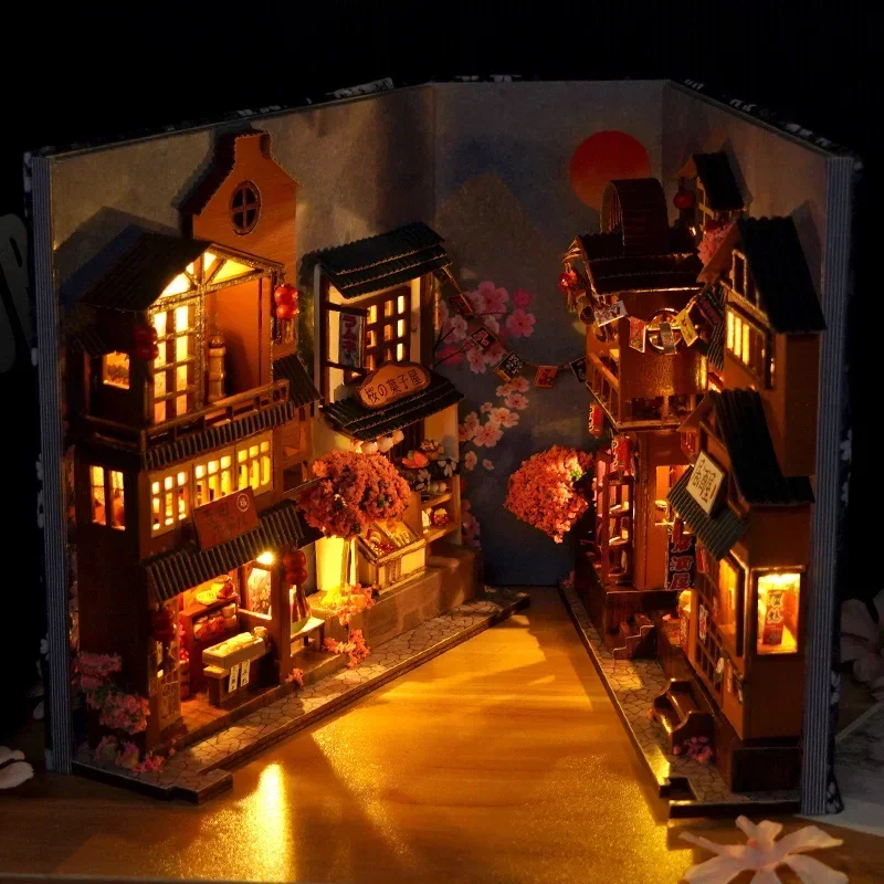 Paket Perlengkapan Rak Buku Mi - Diy Wooden Book Nook Kit Shelf Insert ulasan dan harga