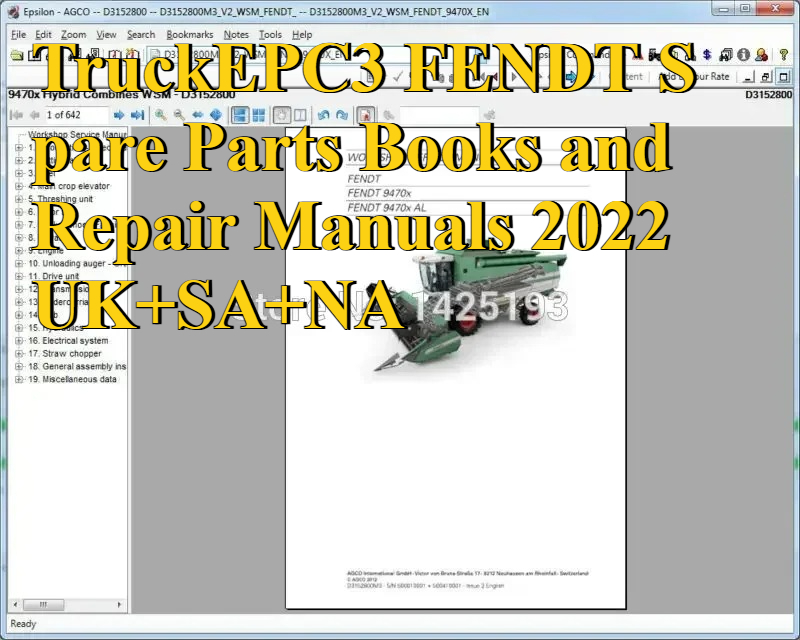 Buku Suku Cadang TruckEPC3 FEN - Books ulasan dan harga