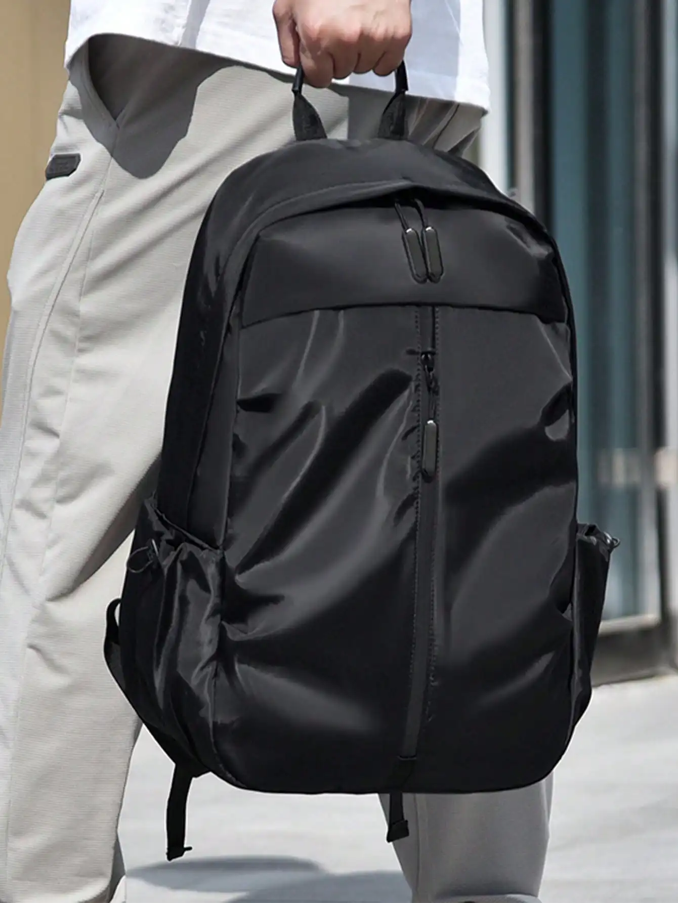 Ransel Nilon Uniseks dengan Ga - Books ulasan dan harga