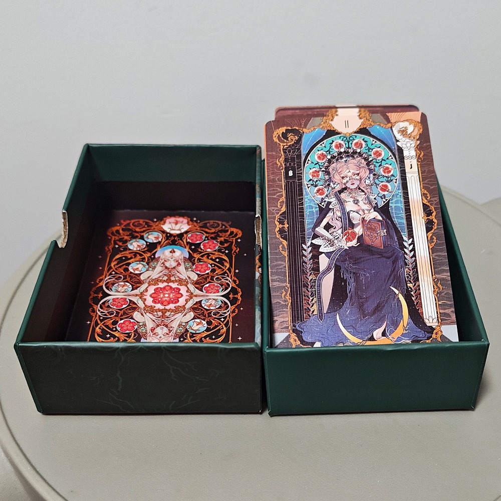 Kartu Tarot Art Nouveau 78 Pcs - Tarot Deck With Guidebook ulasan dan harga
