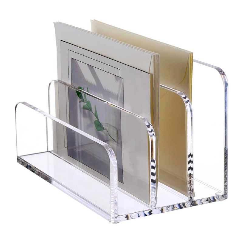 Voltvibe-3, Rak Penyimpanan Ak - Clear Acrylic Book Stand Holder ulasan dan harga